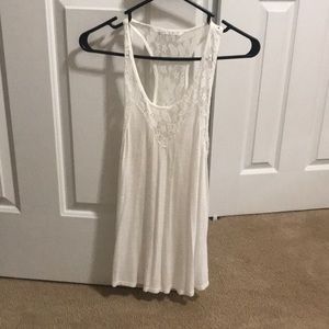 Lace tank top